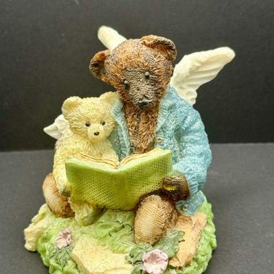 Teddy Angels “Love To Learn And Learn To Love” Old Bear & Little Bit Reading
