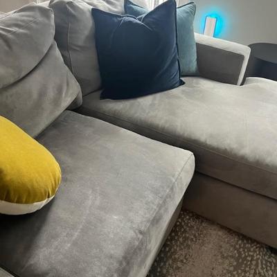 crate and barrel sectional 