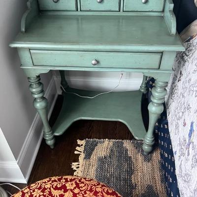 small hand painted desk 