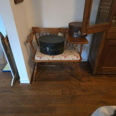 MCM Telephone Table with Seat