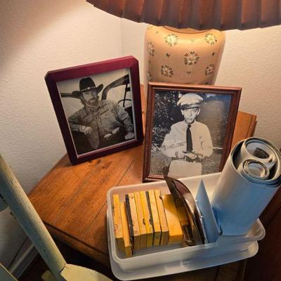 Chuck Norris and Don Knotts Signed Photos