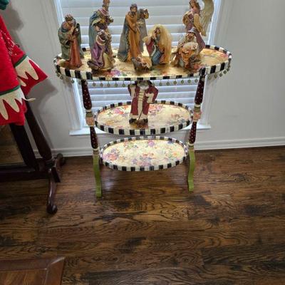 McKenzie Childs Bellhop Table