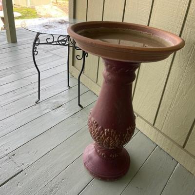 Bird bath 