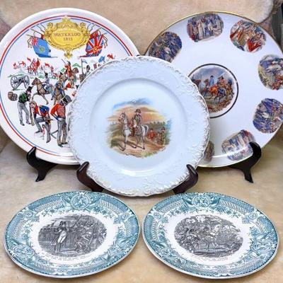 Collectible plates napoleon bonaparte