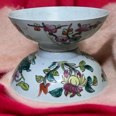 Chinese singing" porcelain bowls