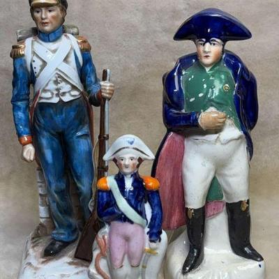 Napoleon ceramic figurines