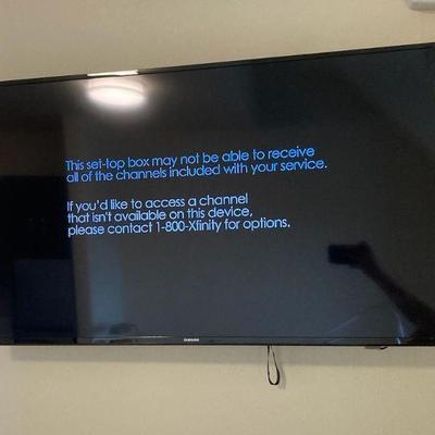 Samsung tv with wall mount