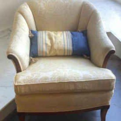 Damask lounge chair 2