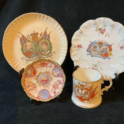 Englands royalty coronation collectibles