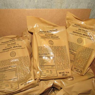 MRE's- 3 boxes available            IYKYK