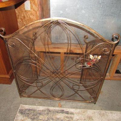 Fireplace screen