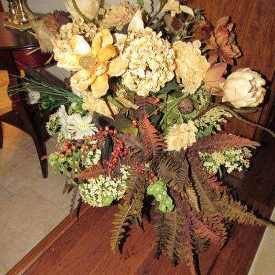 Several silk florals