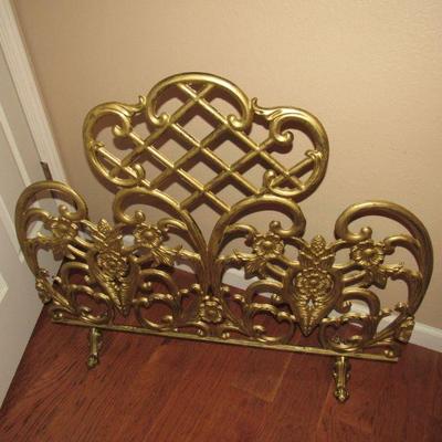 Fireplace screen