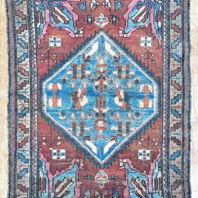 #135 • Antique Distressed Persian Rug
