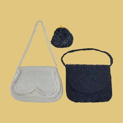 #88 • Vintage Beaded Purses and Coin Purse
