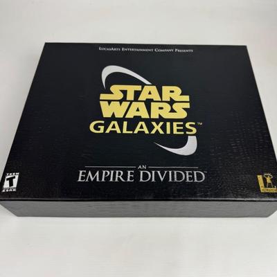 #72 • Like New - 2003 Star Wars Galaxies - An Empire Divided PC Collectors Edition Box Set
