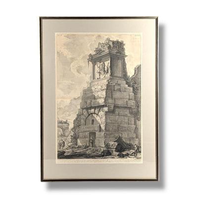 #103 • Giovanni Battista Piranesi 18th Cen. Etching Plate:
