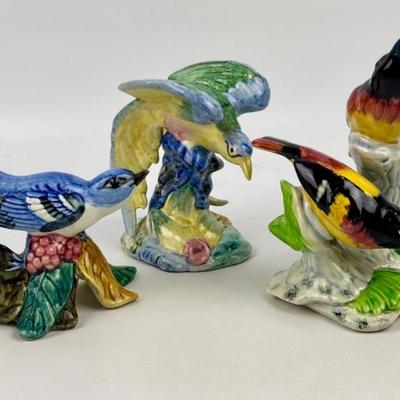 #81 • Three Stangl Porcelain Bird Figurines
