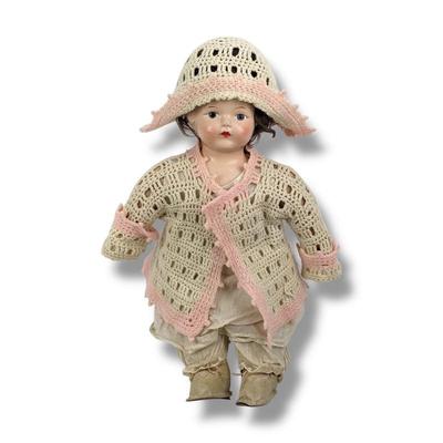 #102 • Century Doll Co. 16" Mama Girl - Composite & Cloth Doll
