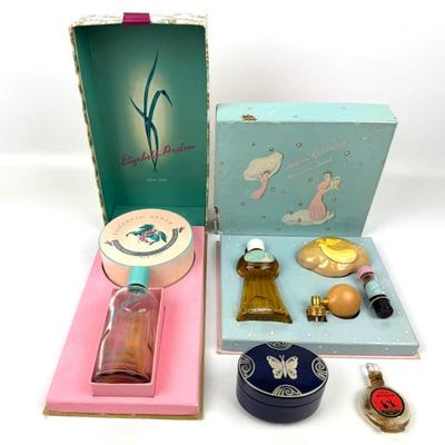 #131 • Vintage Perfume & Powder Collection - Elizabeth Arden, Helena Rubinstein, Je T'Aime and Lucretia Vanderbilt
