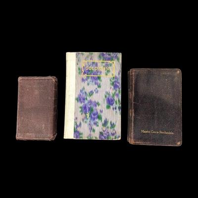 #133 • Three Vintage Protestant Religious Books
