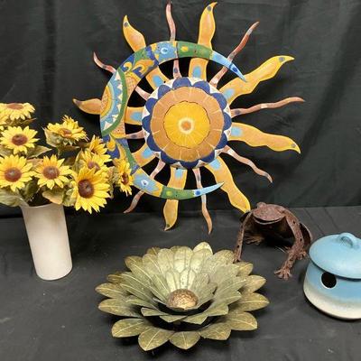 Ct496 cheerful yard art