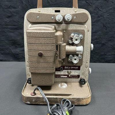 Ct444 vintage bell howell model 253r 8mm film projector