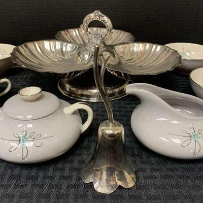 Ct463 franciscan china tea set