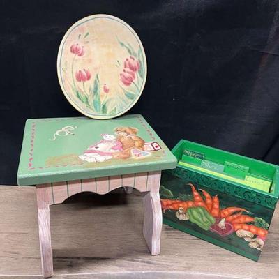 Ct474 hand painted decor by barbara gagen