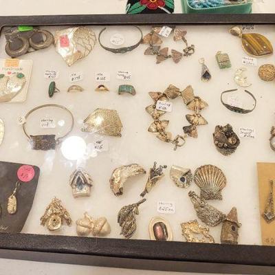 Gold and silver jewelry 
