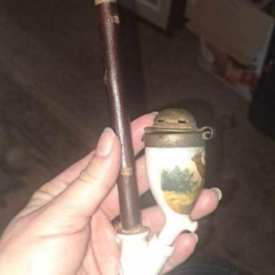 Antique German Pipe