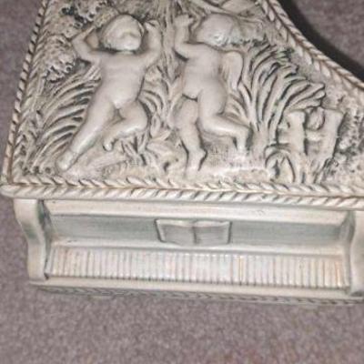 Lefton Vintage Porcelain Baby Grand