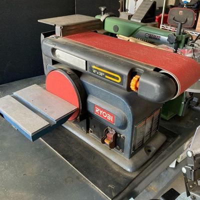 Am134v ryobi bench sander