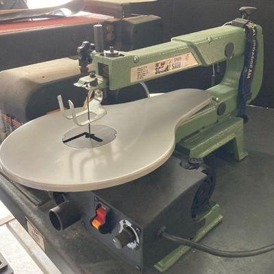 Am133v central machinery 16 inch scroll saw