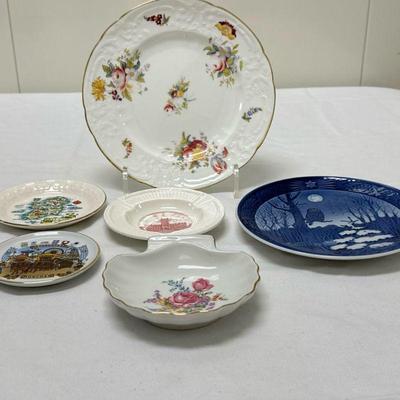 (6pc) Miscellaneous China Pieces | Includes Wedgwood and Royal Copenhagen.