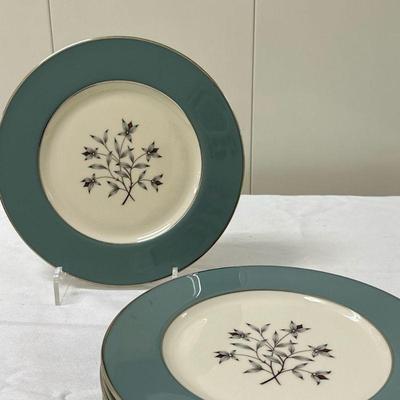 (8pc) Lenox Dinner Plates | Lenox "Kingsley" dinner plates - dia. 10.5 in