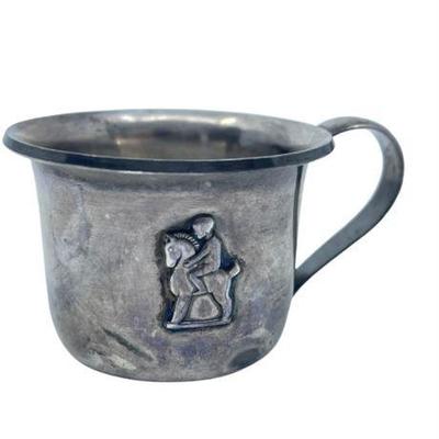 Lot 080  
Cohr Danish Sterling Vintage Baby Cup