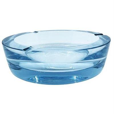 Lot 012  
Mid-Century Modern Art Glass Cigar Ashtray, Signed