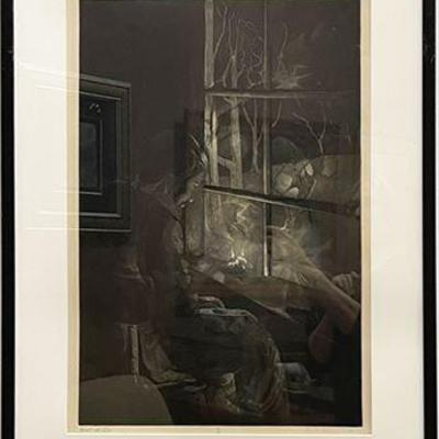 Lot 153   
M. Lucia, Night of Life Print, 4/1