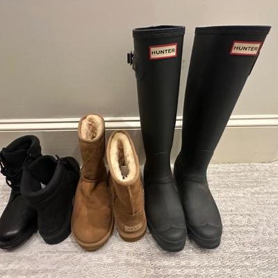Hunter Rainboots, Uggs
