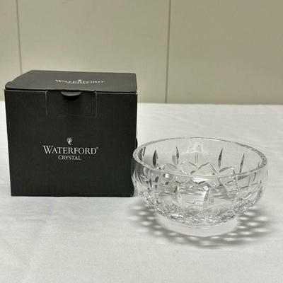 Waterford Crystal Bowl In Box | Waterford Crystal (Made in Ireland) "Kelsey" bowl (new in box) - h. 3 x dia. 5 in

