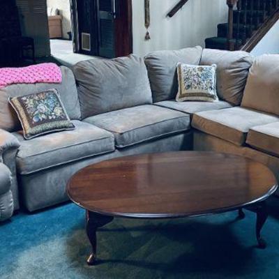 Pit Sofa Sectional- $600
Coffee Table- $25