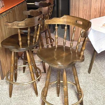 Barstool chairs (4)- $50