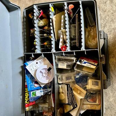 Fishing tackle and tackle boxes