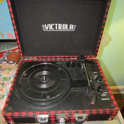 Portable record player