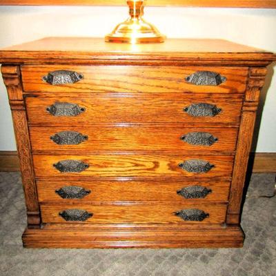Vintage spool chest