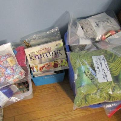 Knitting supplies