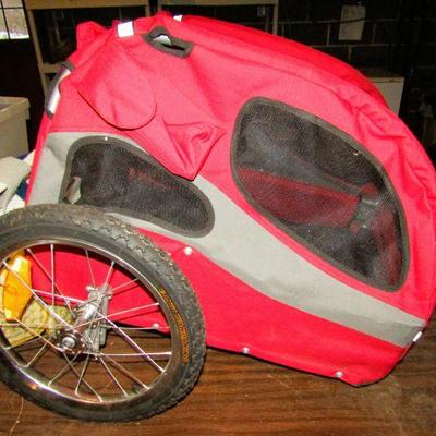 Bicycle pet cart
