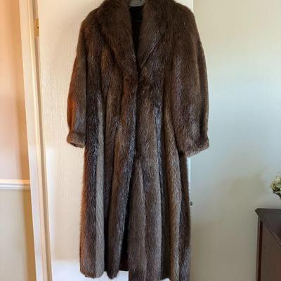 Jacobson's Beaver Fur Coat