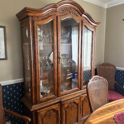 Solid Wood China Cabinet